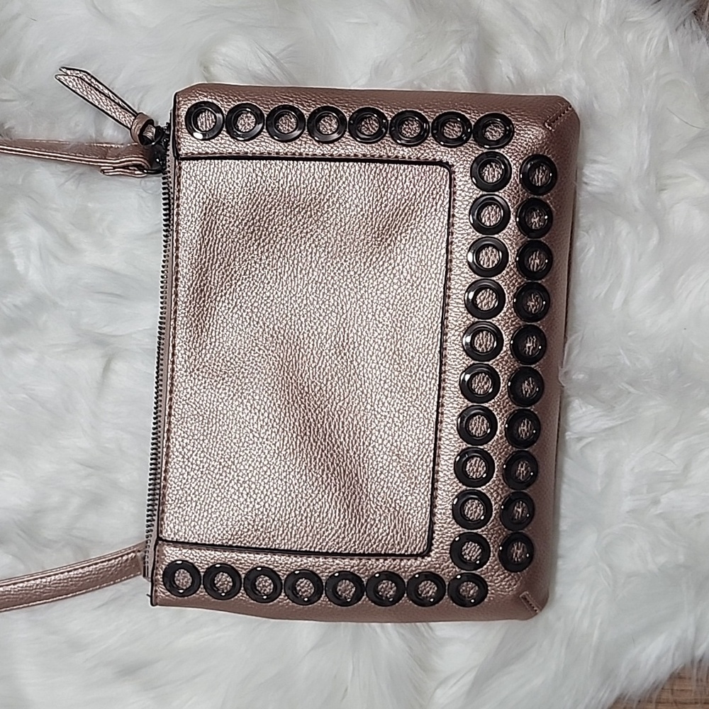 Justfab rose pink Crossbody purse